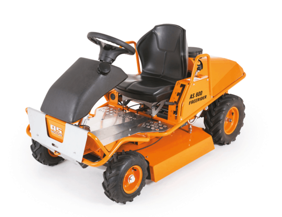AS 800 FreeRider Aufsitzmäher Jetzt den AS 800 FreeRider mieten – Profi-Power für große Rasenflächen.
